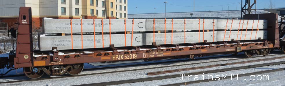 Car/wagon HPJX52319 right side / coté droit
